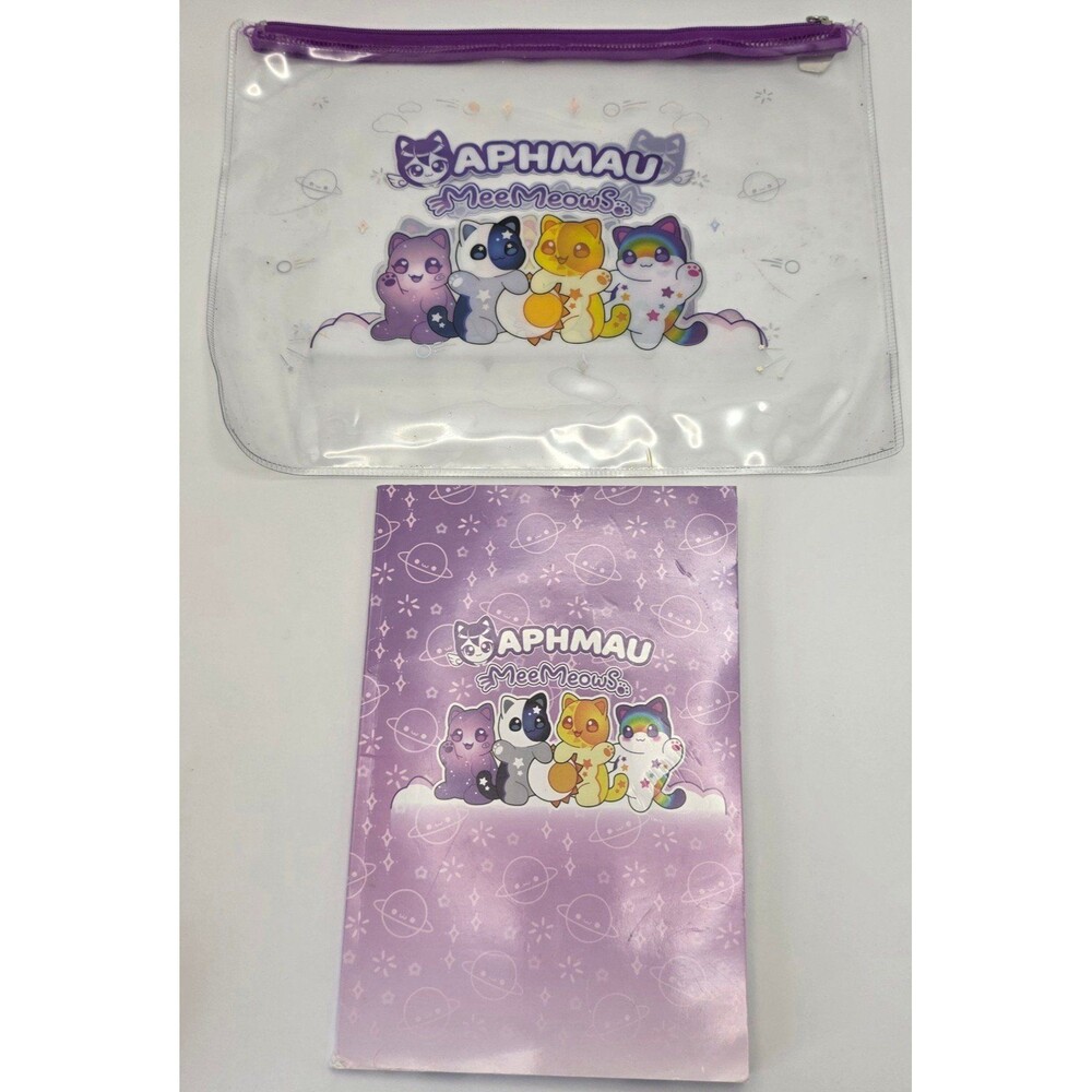 Aphmau Meemeows pencil case and notebook